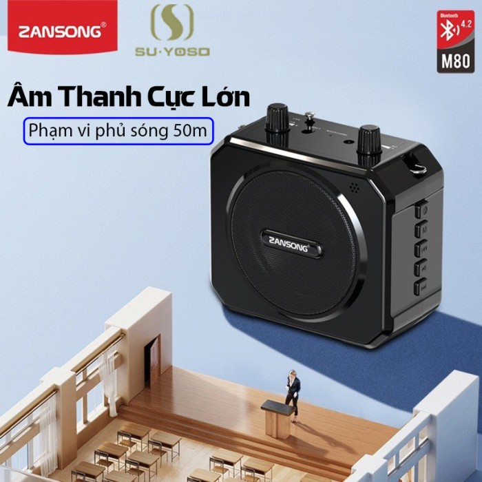 Loa Trợ Giảng Zansong M80 – Hỗ Trợ Giảng Dạy Hiệu Quả