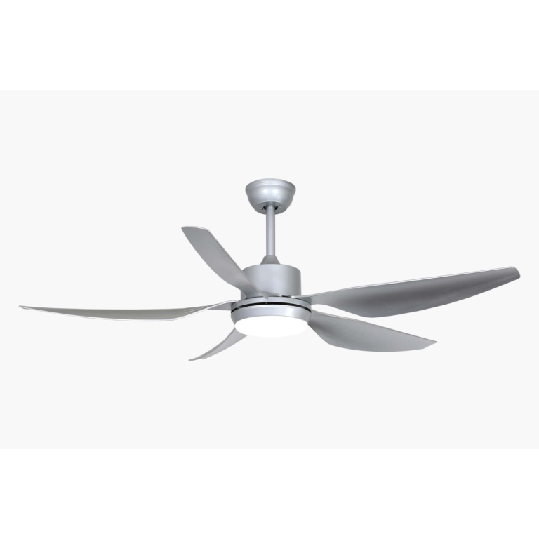 Quạt trần ECOFAN Ruby 5 cánh màu bạc
