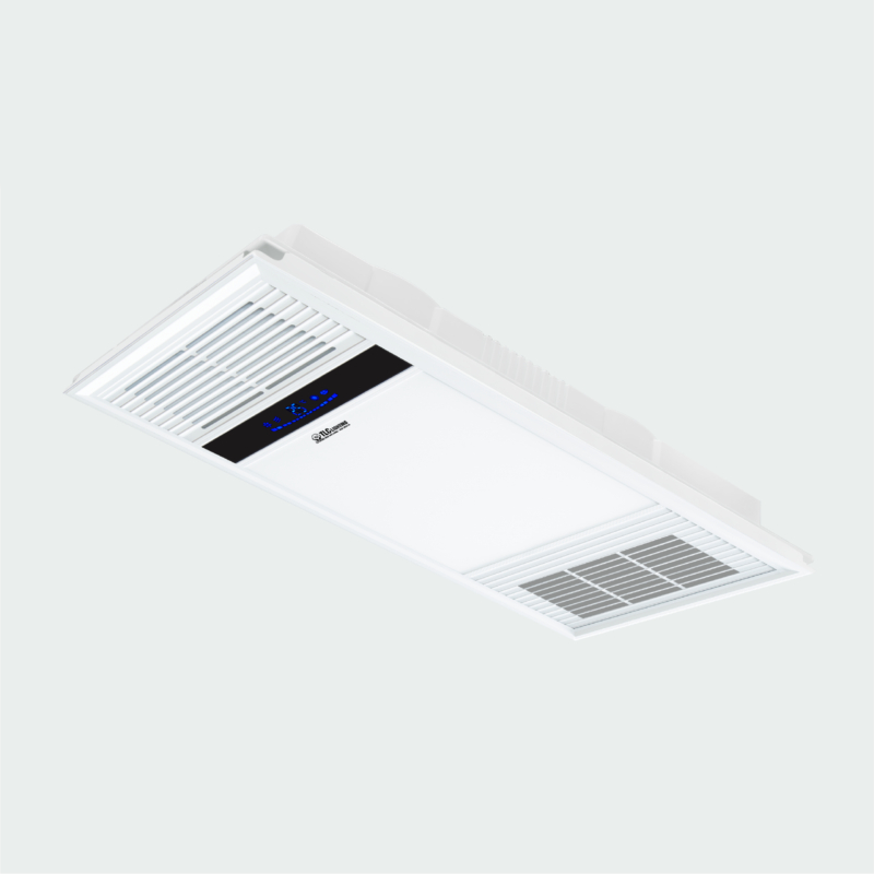 Quạt sưởi âm trần đa năng Luxury kích thước 60×30 màu trắng